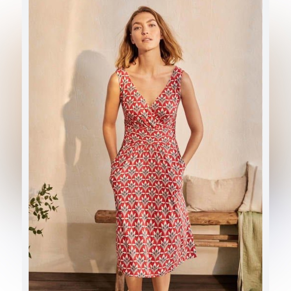 Boden Effie Sleeveless Jersey Dress